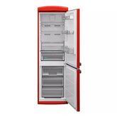 Sharp Vintage 331 Lt No Frost Buzdolabı Kırmızı